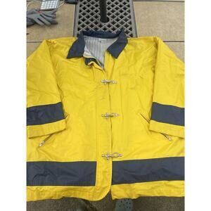 The Avenue Women's Yellow Rain Coat Jacket